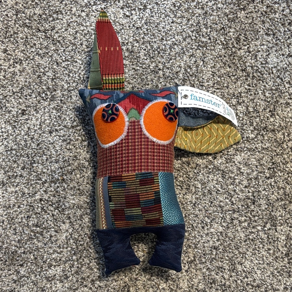 Colorful Patchwork Plush Toy